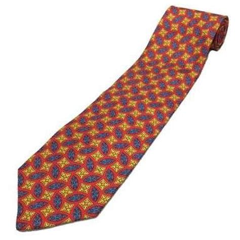 Silk tie Gianni Versace Red in Silk 